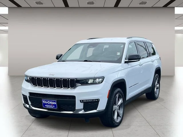 Used 2021 White Jeep Limited image 8