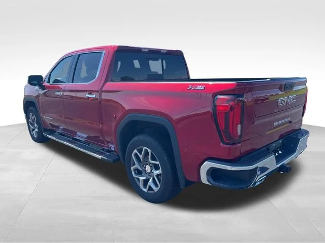 Used 2024 Volcanic Red Tintcoat GMC SLT image 3