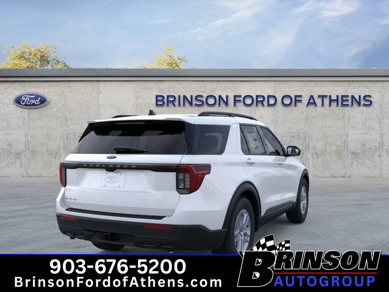 New 2026 Star White Metallic Tri-Coat Ford Active image 8