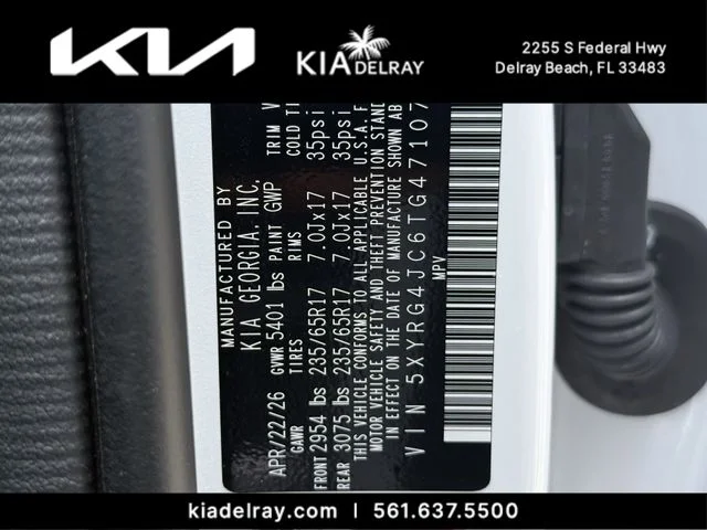 New 2026 White Kia LX image 30