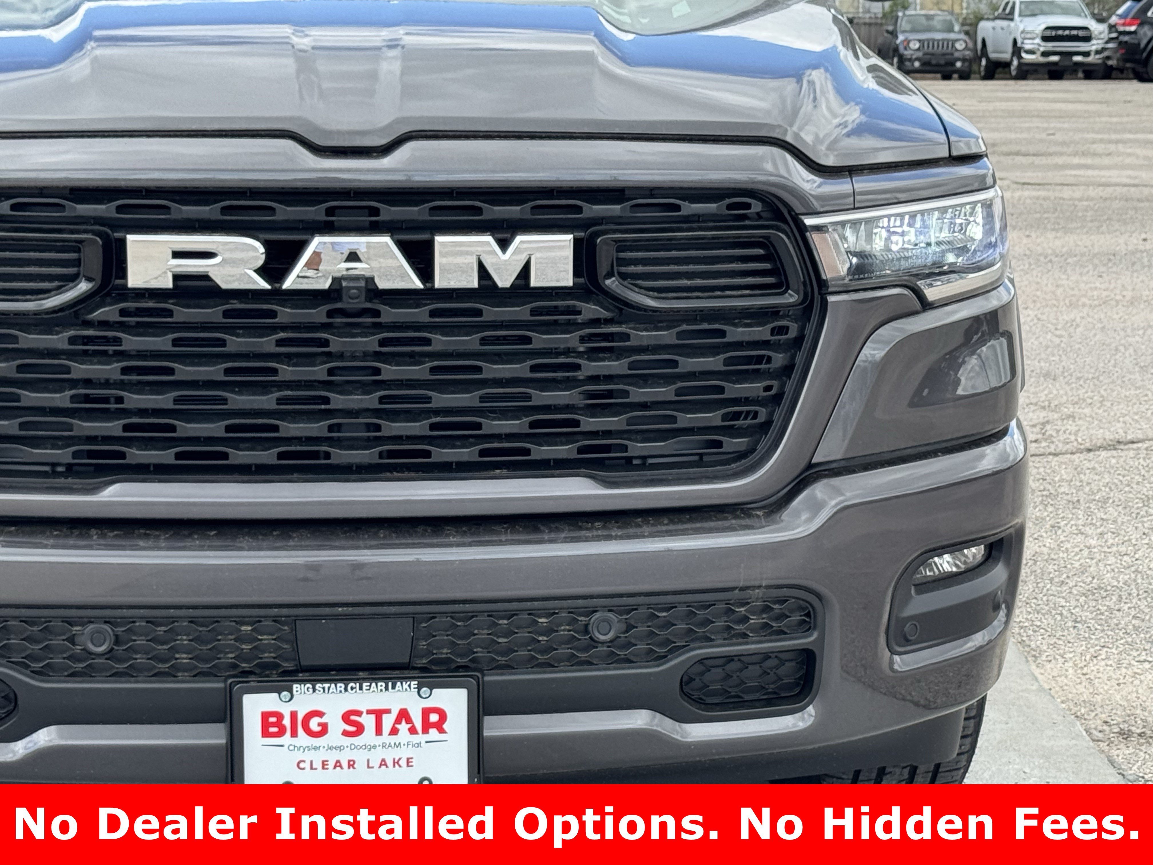 New 2026 Granite Crystal Metallic Clear-Coat Exterior Paint RAM Lone Star image 4