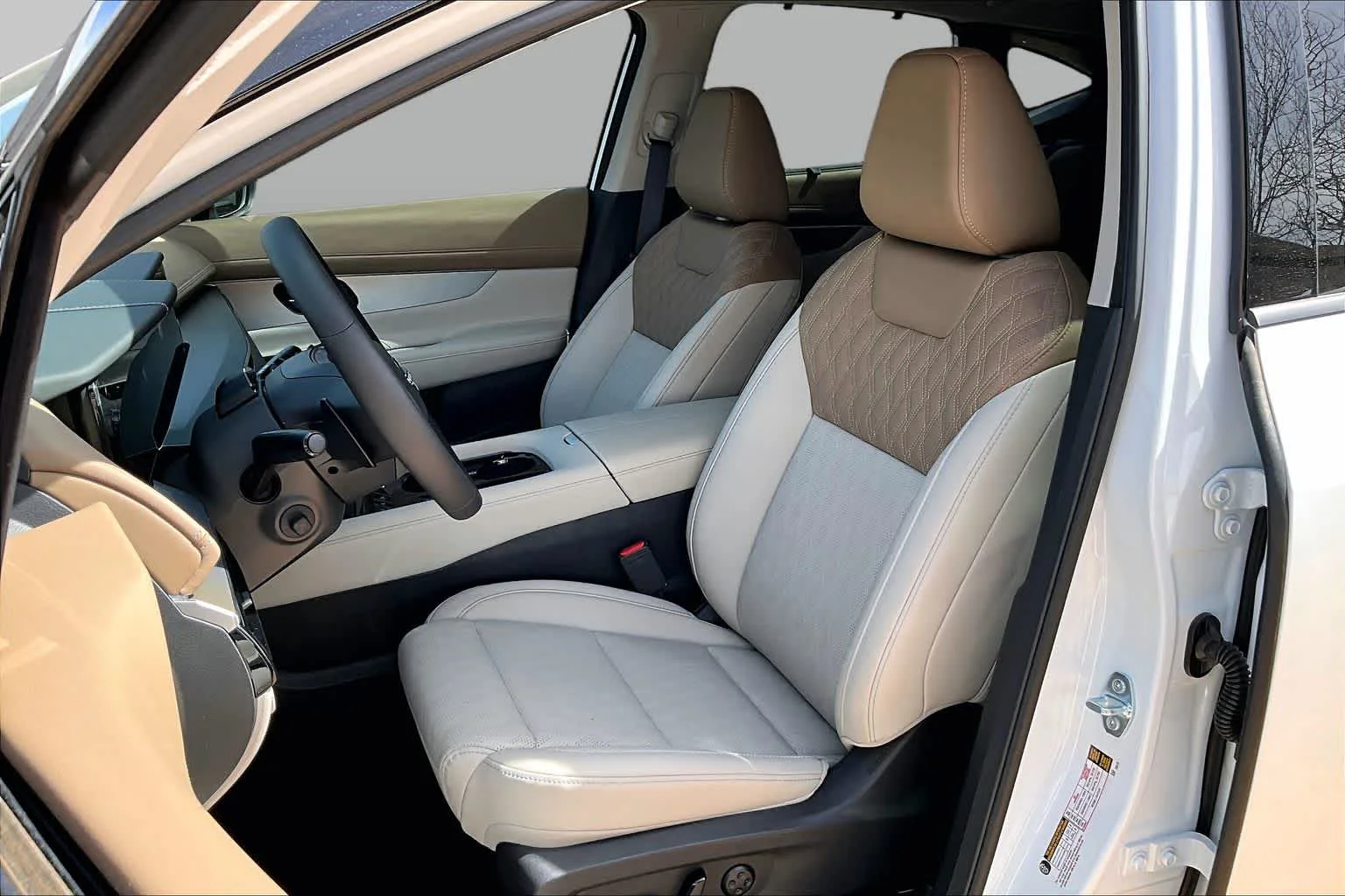 New 2026 Everest White Pearl TriCoat / Super Black Two-tone Nissan Platinum image 9