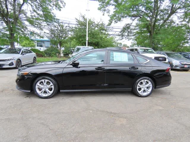 Certified Used 2023 Crystal Black Pearl Honda LX image 3