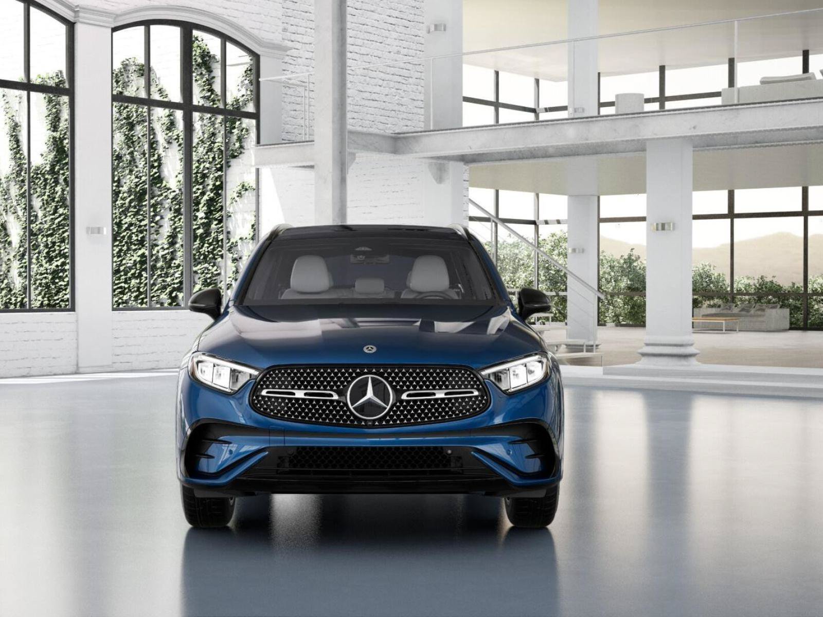 Used 2025 Blue Mercedes-Benz GLC 350e image 7
