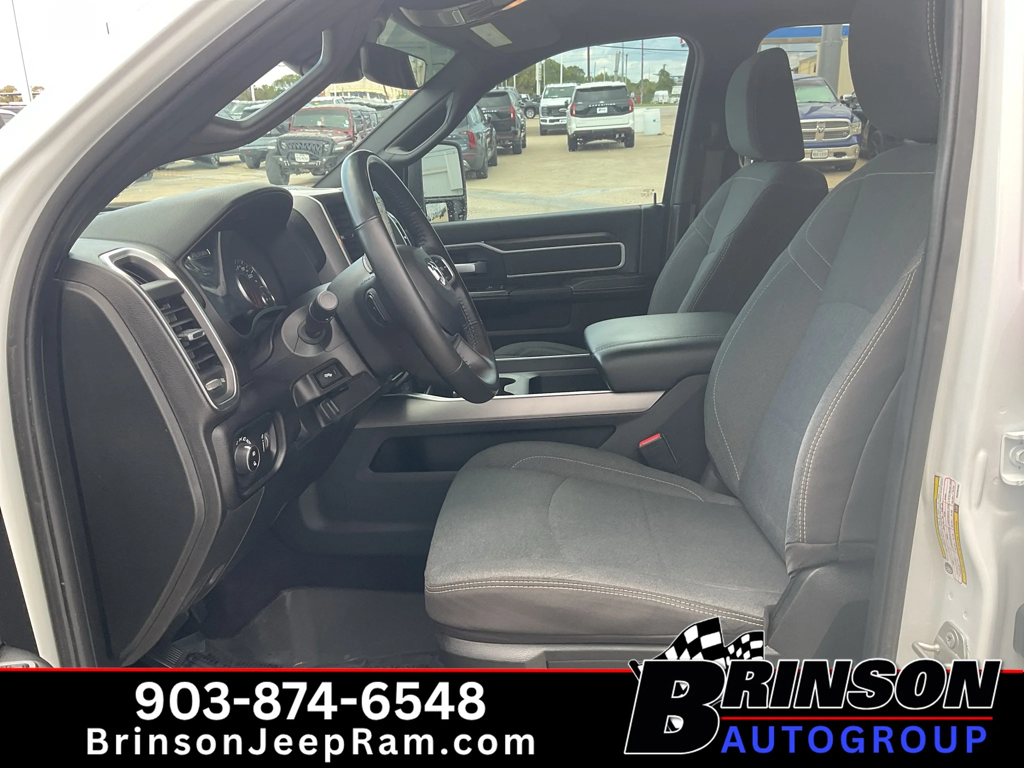 Used 2024 Bright White Clearcoat Ram Big Horn image 24