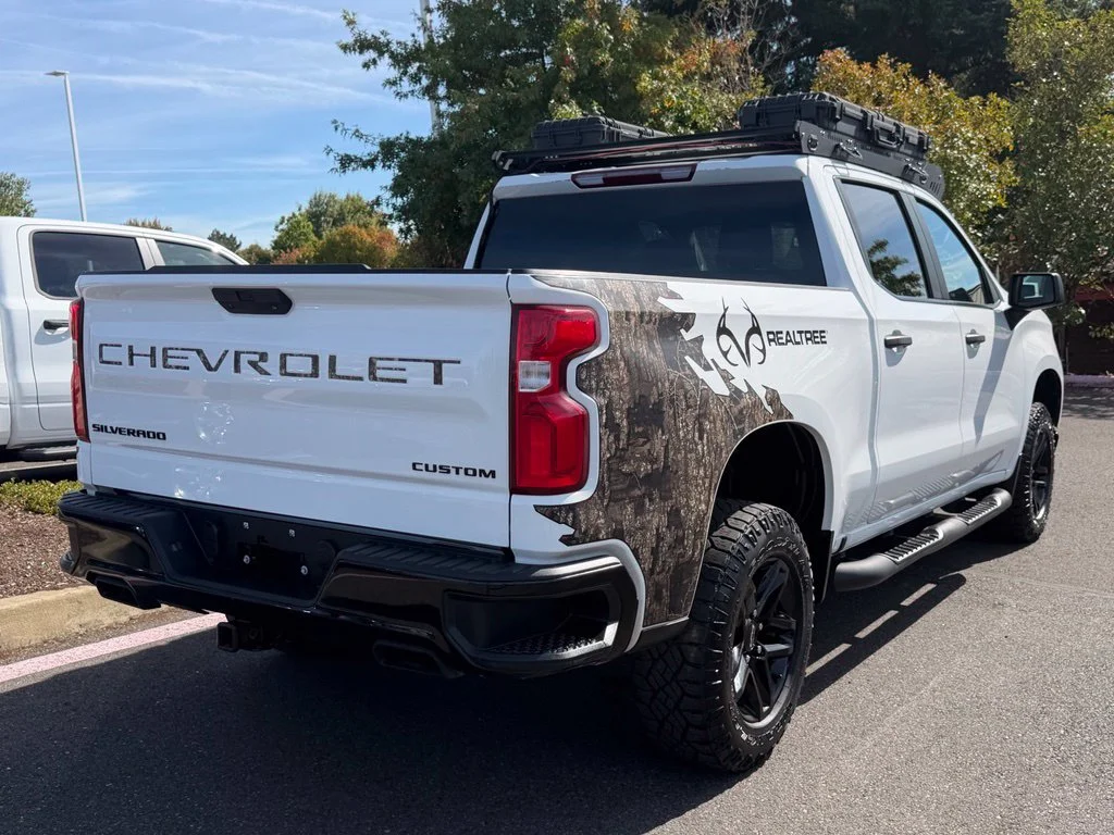 Used 2021 White Chevrolet Custom Trail Boss image 7