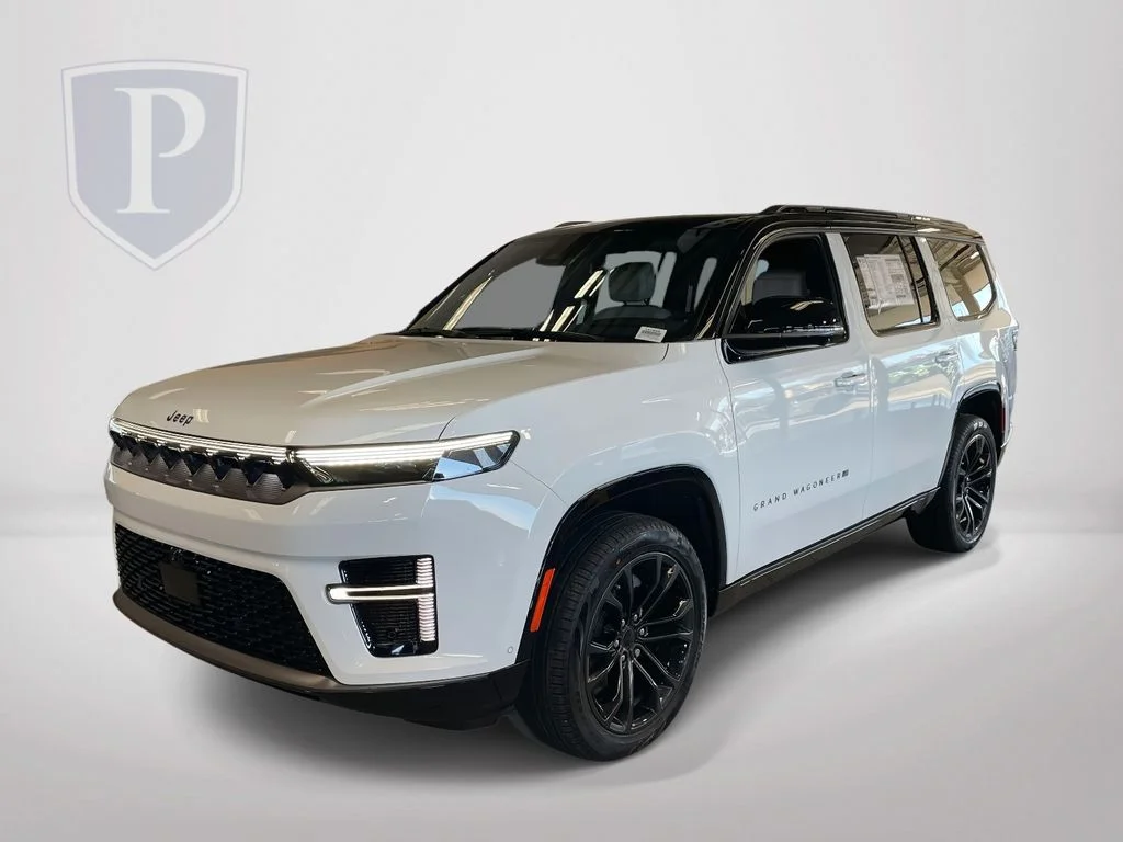 New 2026 Bright White Clear-Coat Exterior Paint Jeep Summit Obsidian image 4