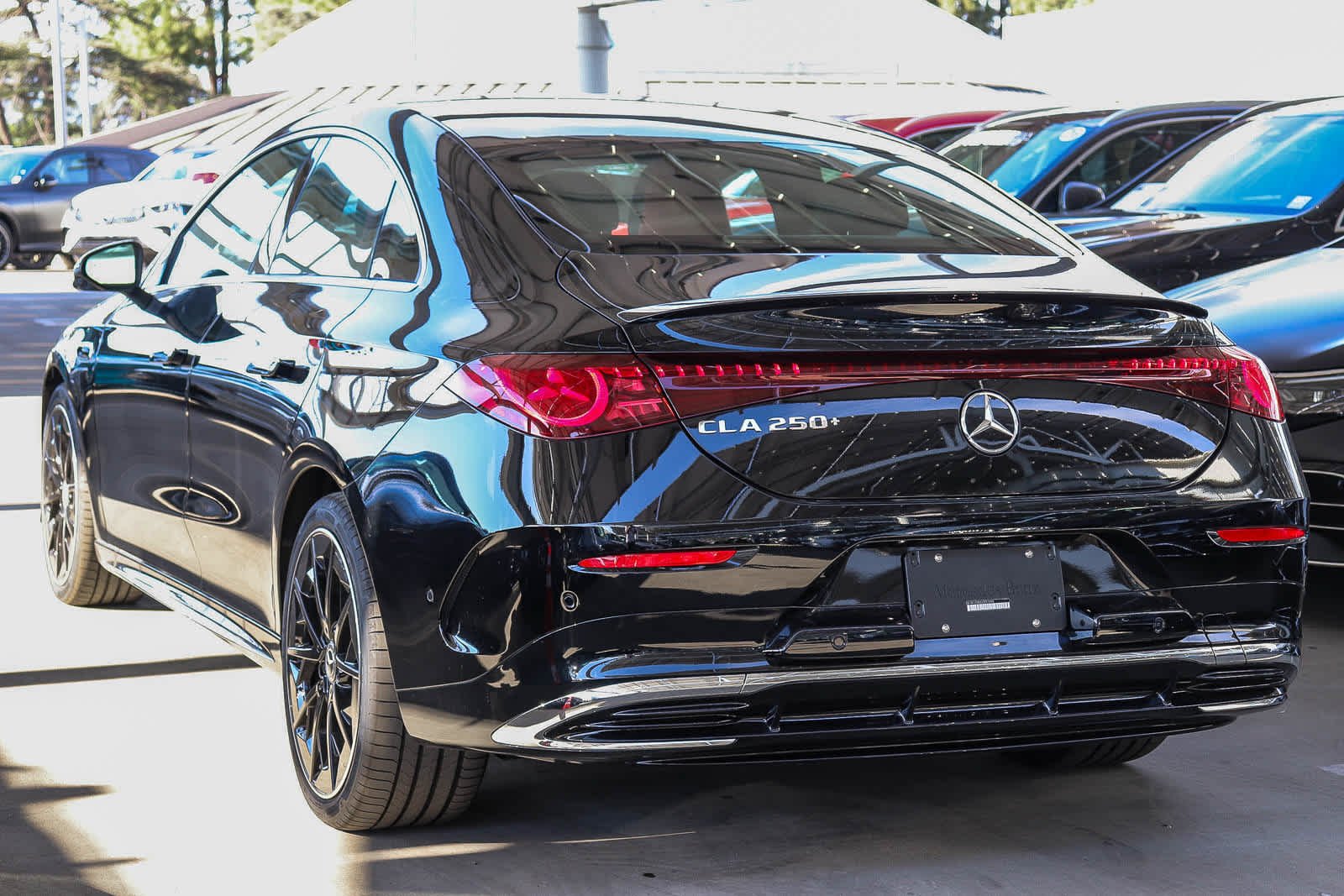 New 2027 Night Black Mercedes-Benz CLA 250+ Electric image 2