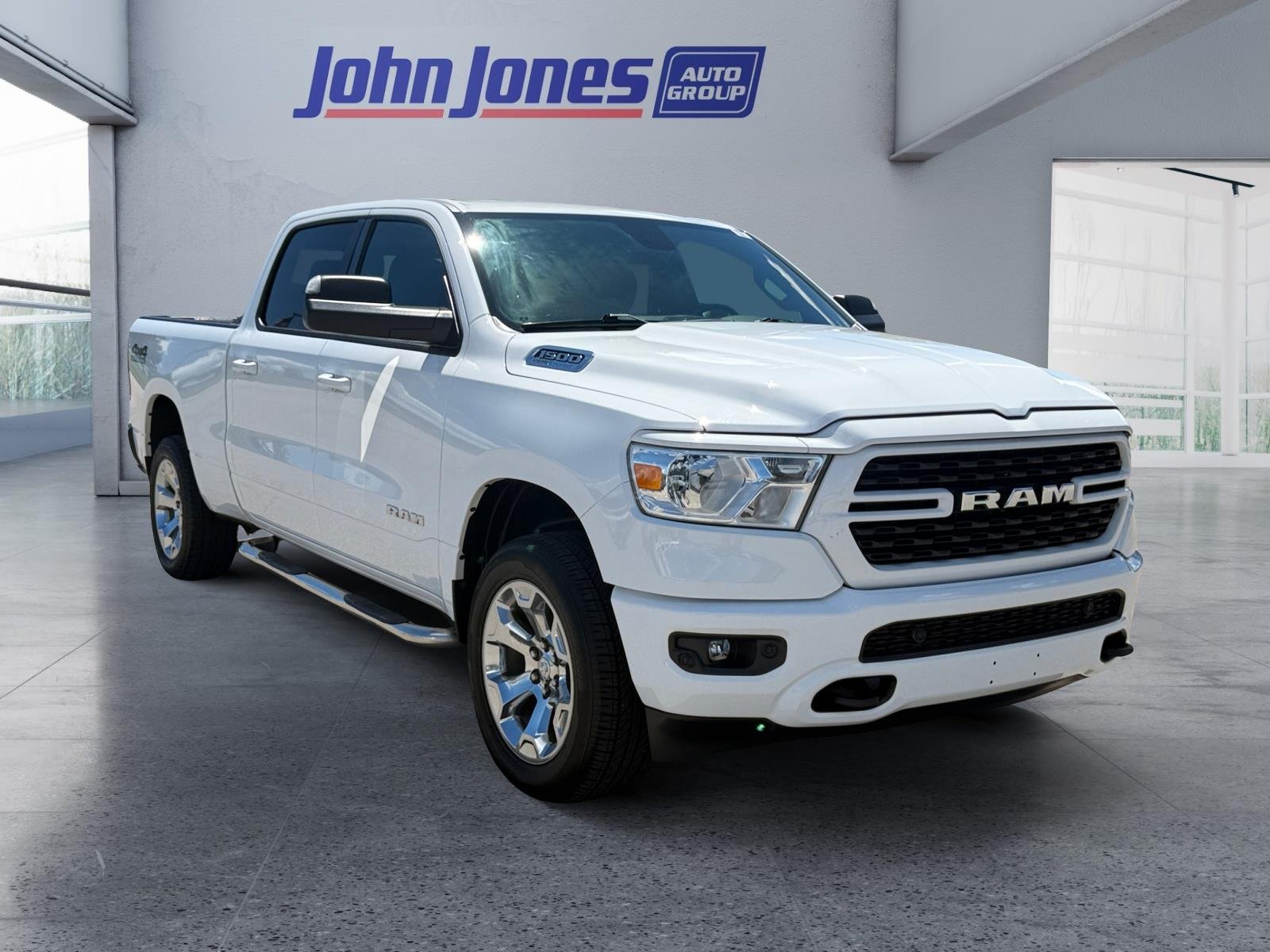 Used 2024 WHITE RAM BIG HORN 4X4 CREW CAB 6