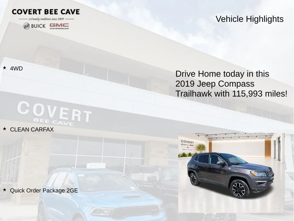 Used 2019 Gray Jeep Trailhawk image 6