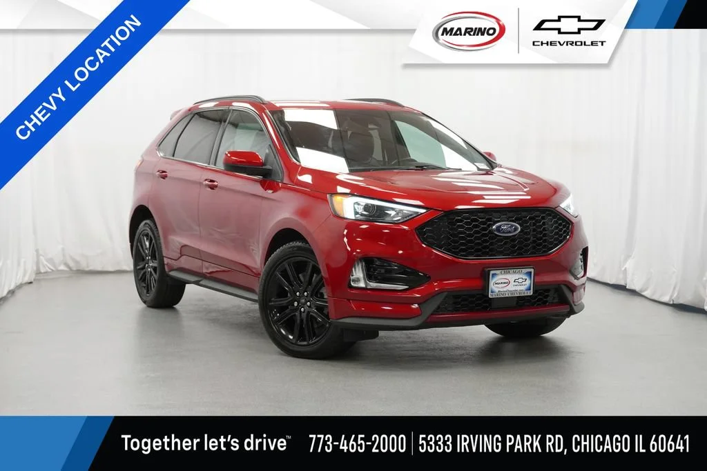 Used 2021 Red Ford ST-Line image 1