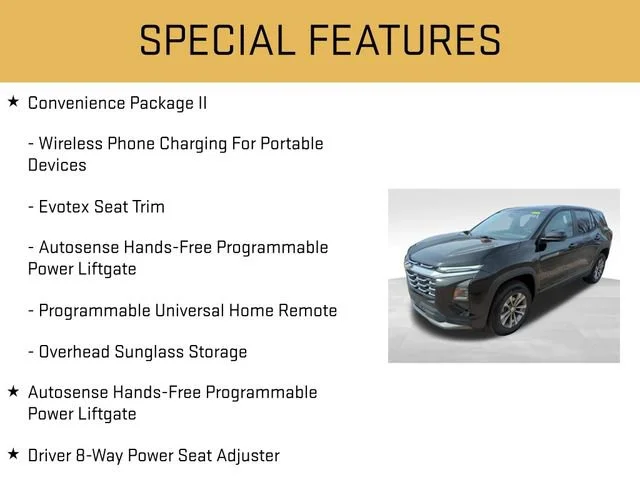 Used 2026 Mosaic Black Metallic Chevrolet LT image 13