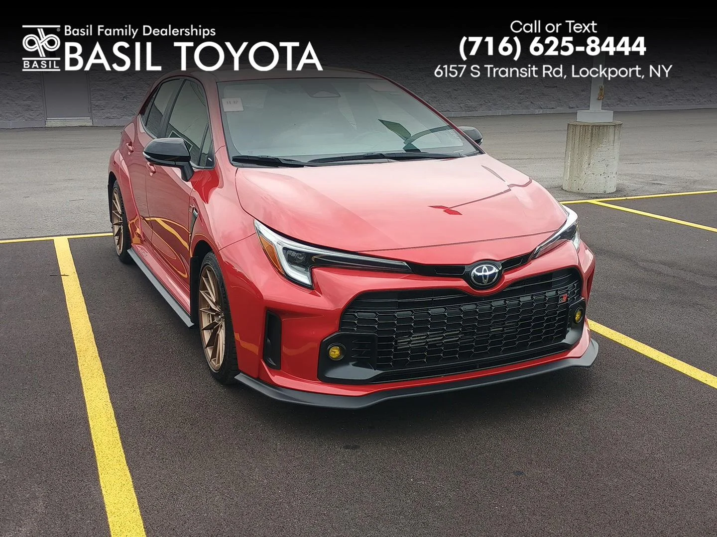 Used 2023 Supersonic Red Toyota Core image 1