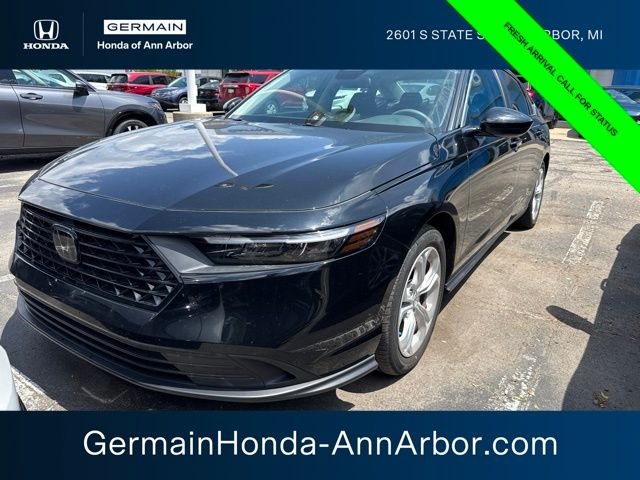 Certified Used 2024 Crystal Black Pearl Honda LX image 1