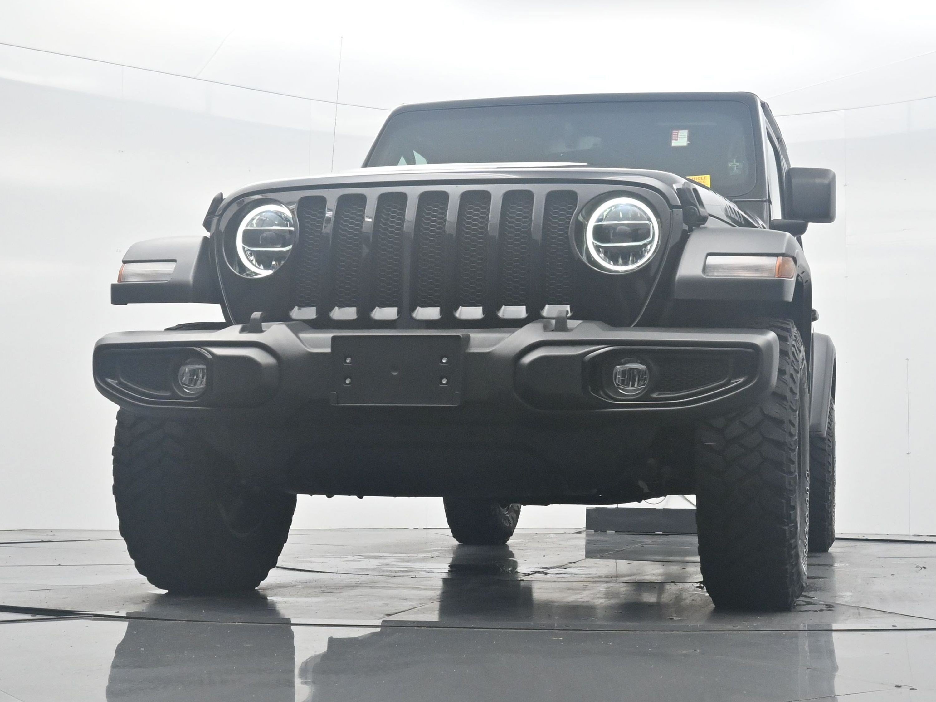 Used 2022 Black Clearcoat Jeep Unlimited Willys image 26