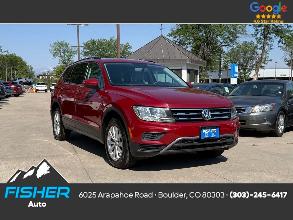 Used 2018 Cardinal Red Metallic Volkswagen 2.0T S image 1