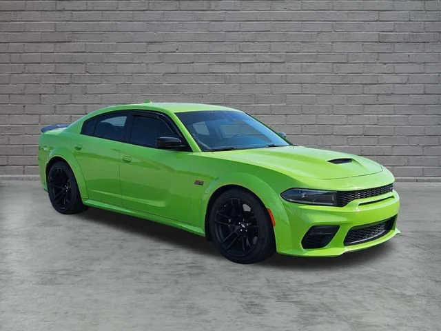 Used 2023 Green Dodge Scat Pack Widebody image 7