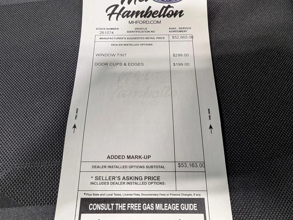New 2026 Agate Black Metallic Ford STX® image 28