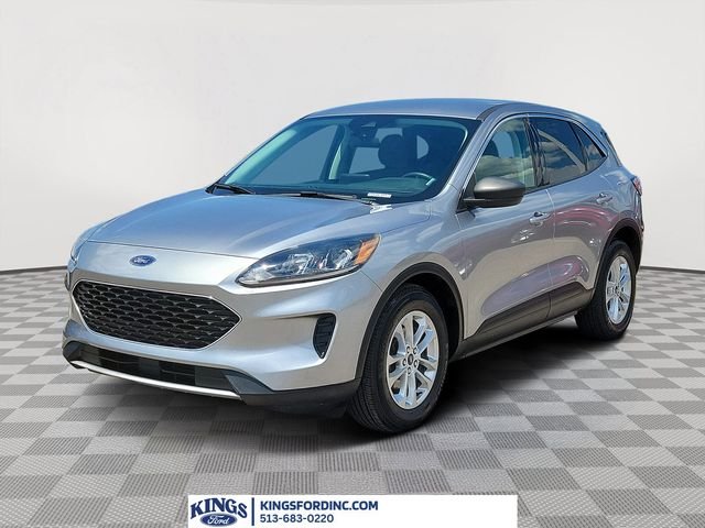 Certified Used 2022 Iconic Silver Metallic Ford SE image 1