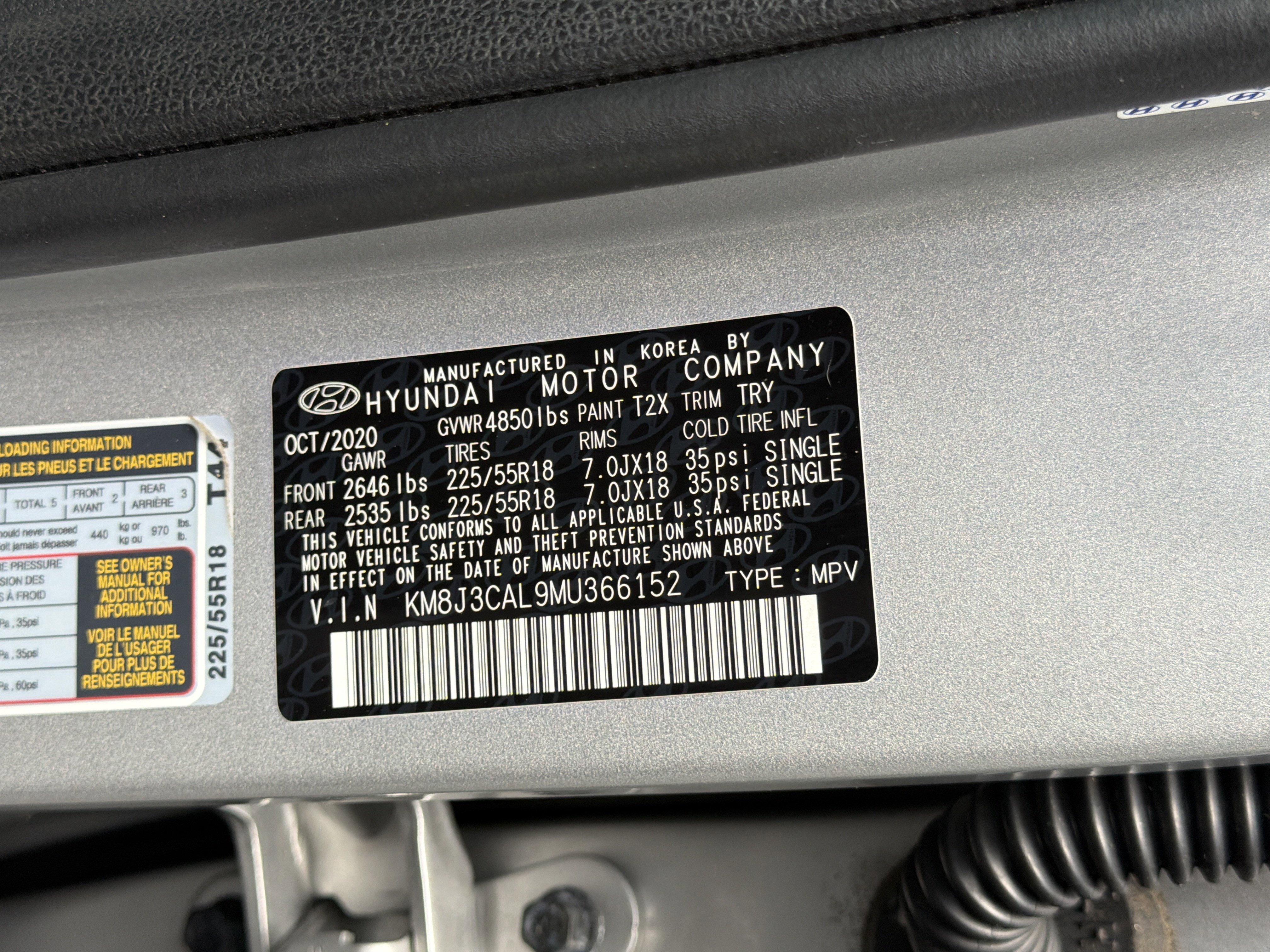 Used 2021 Stellar Silver Hyundai Ultimate image 40