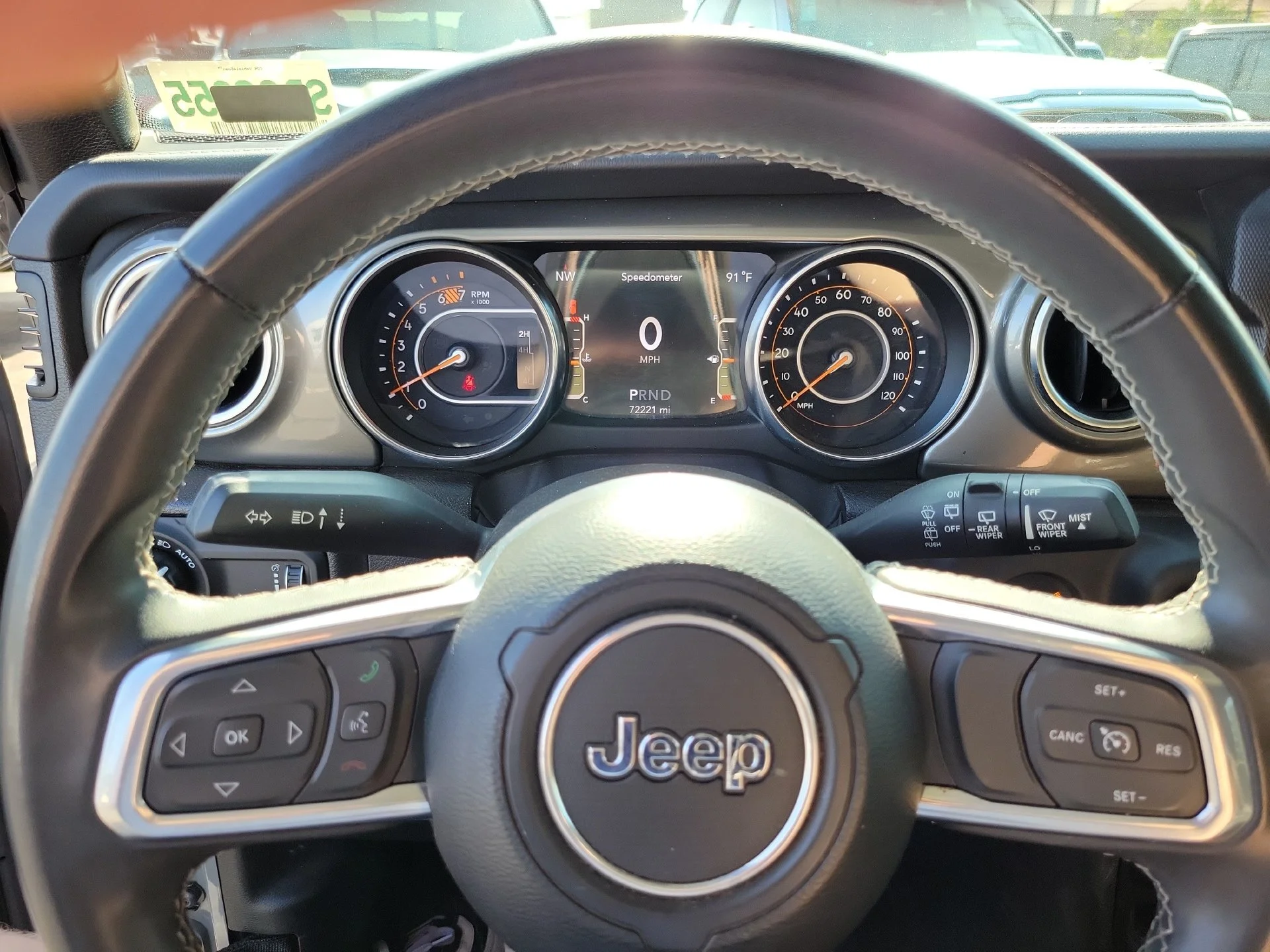 Used 2023 Gray Jeep Sahara image 8
