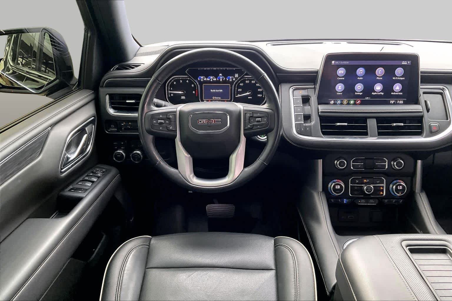 Used 2021 Onyx Black GMC SLT image 6