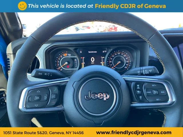 Used 2024 Blue Jeep Sahara image 14