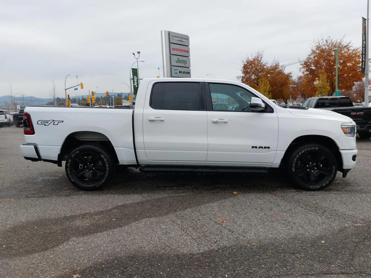 Used 2023 White RAM Sport 4x4 Crew Cab 5