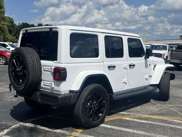Certified Used 2025 White Jeep Sahara 4xe image 3