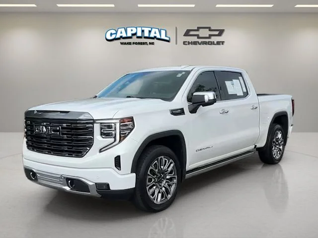 Used 2023 White GMC Denali Ultimate image 1