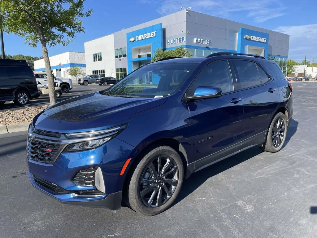 Used 2023 Blue Glow Metallic Chevrolet RS image 3