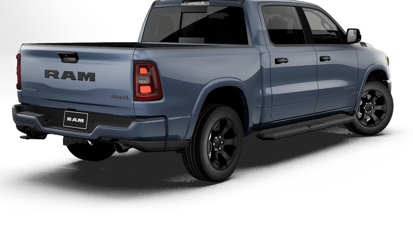 New 2027 Forged Blue Metallic Exterior Paint RAM BIG HORN image 14