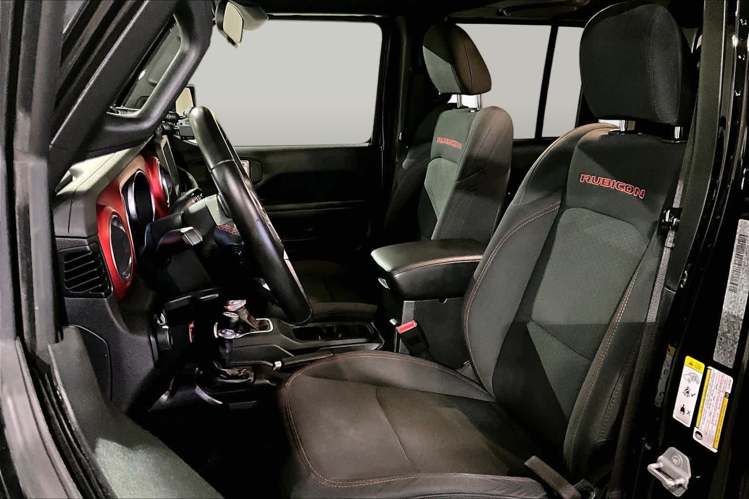 Used 2020 Black Clearcoat Jeep Rubicon image 8