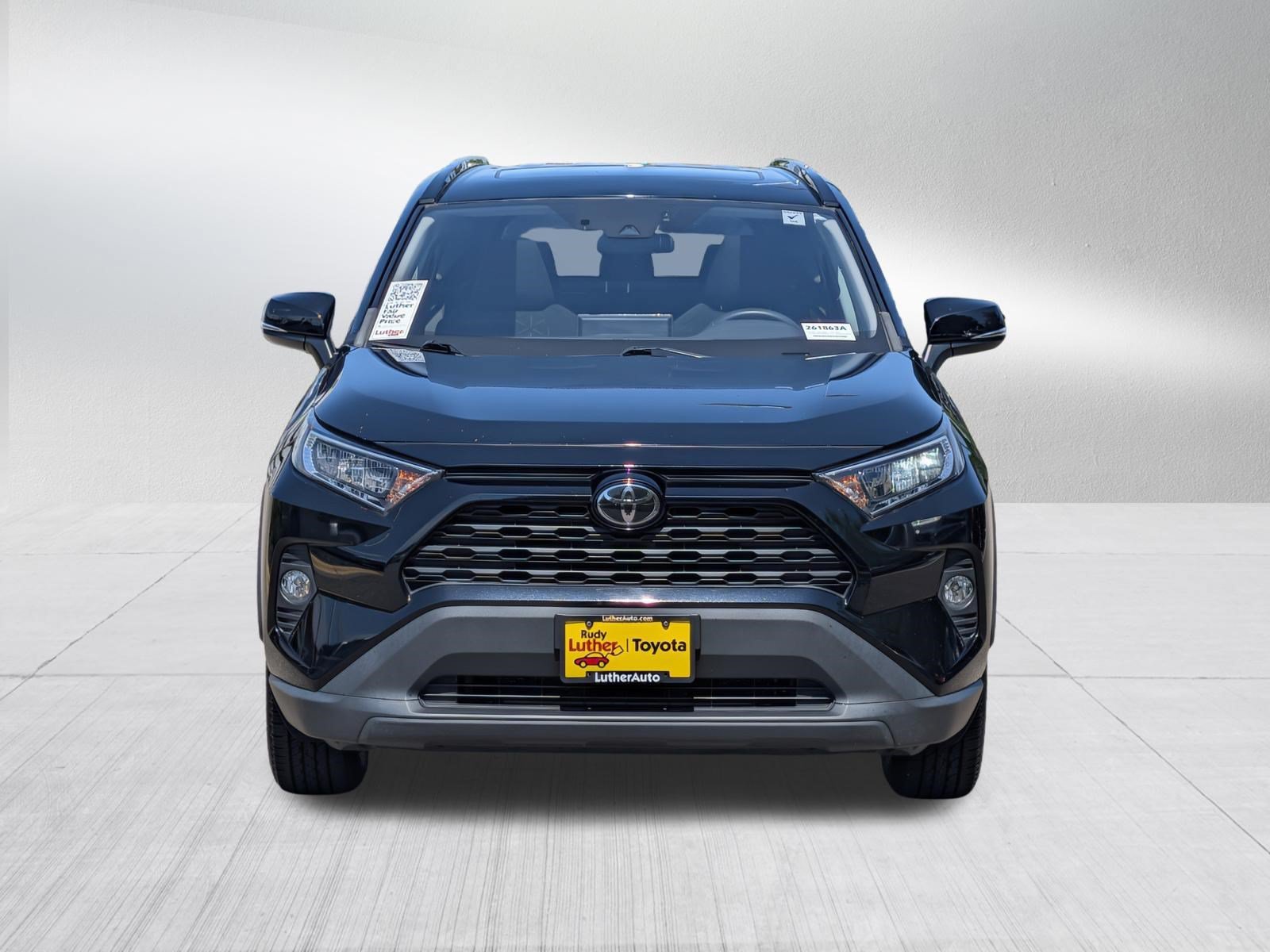 Certified Used 2019 Midnight Black Metallic Toyota XLE image 2