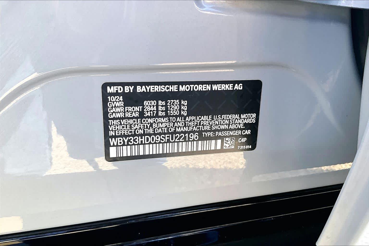 Used 2025 Brooklyn Grey Metallic BMW M50 image 33