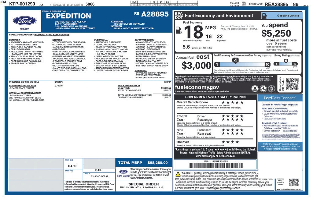 Used 2024 Silver Ford XLT image 44