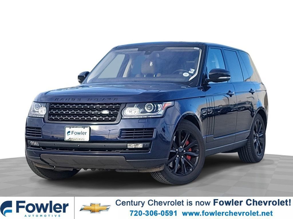 2016 Land Rover Range Rover HSE