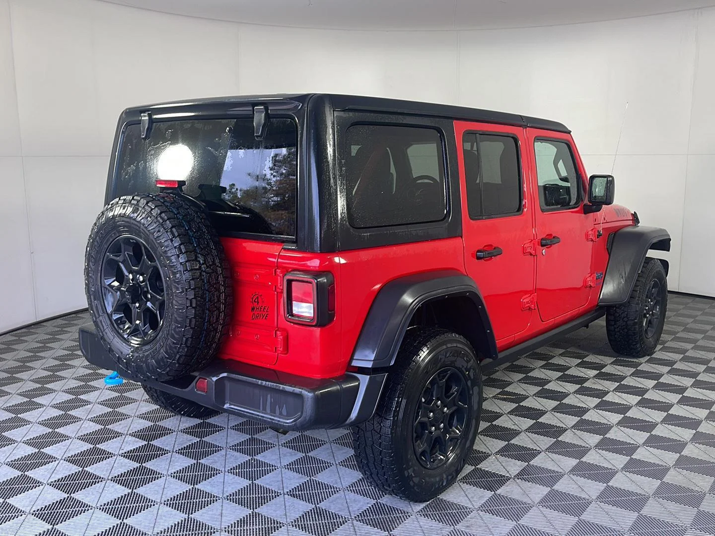 Used 2023 Firecracker Red Clearcoat Jeep Willys image 7