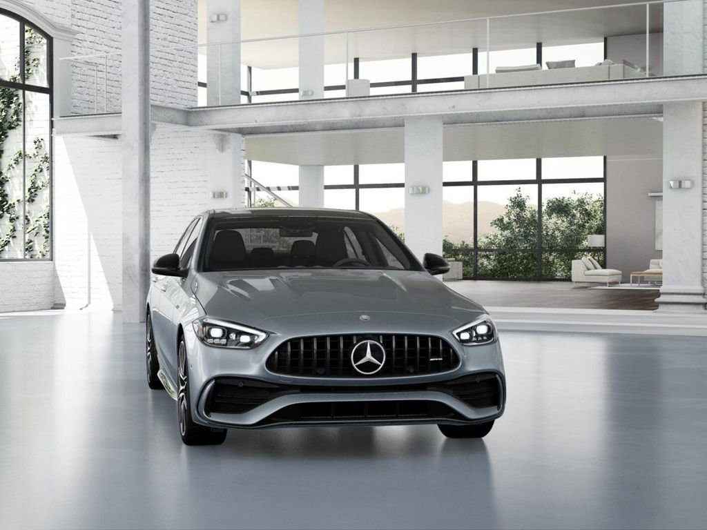 New 2026 Cirrus Silver Metallic Mercedes-Benz AMG® C 43 4MATIC® Sedan image 50
