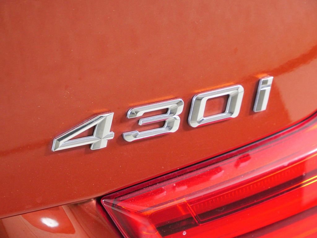 Used 2018 Sunset Orange Metallic BMW 430i Gran Coupe image 13