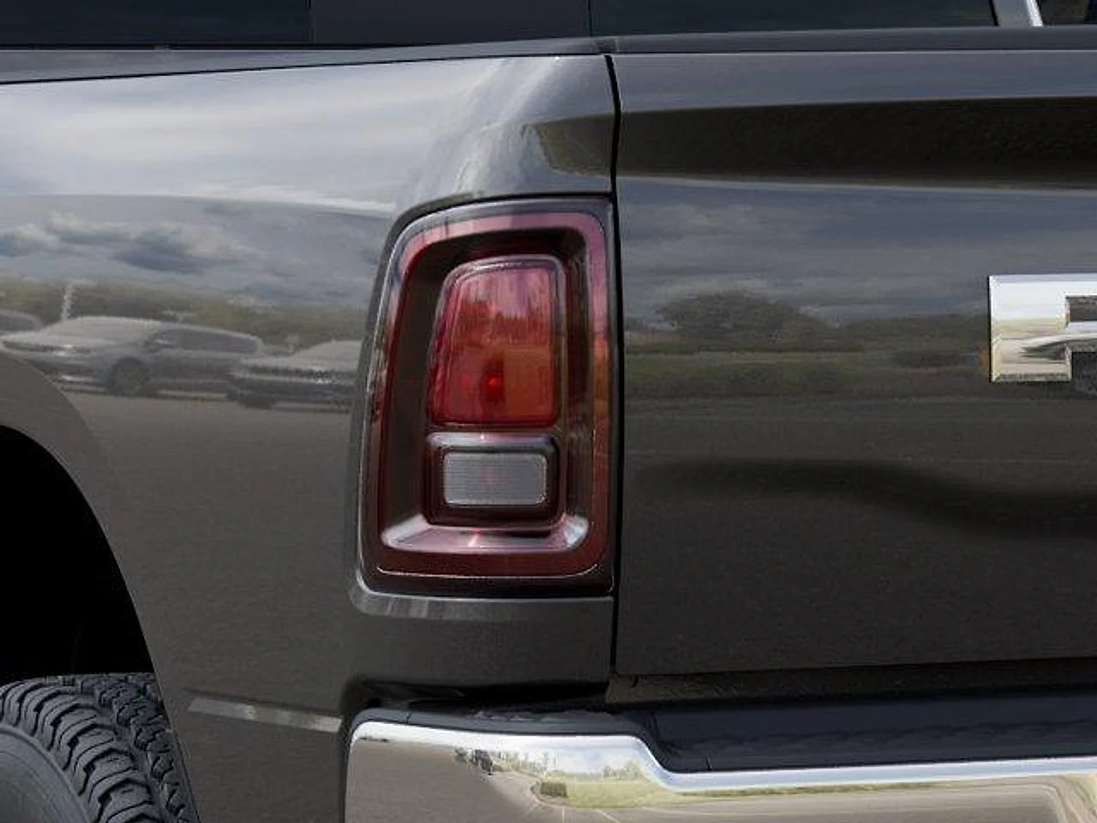 New 2026 Granite Crystal Metallic Clearcoat RAM Tradesman Crew Cab 4x4 6