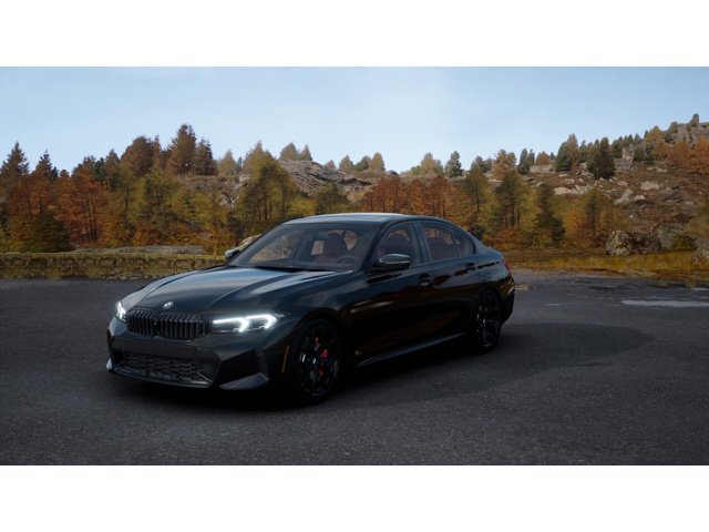 New 2026 Black Sapphire Metallic BMW 330i image 1