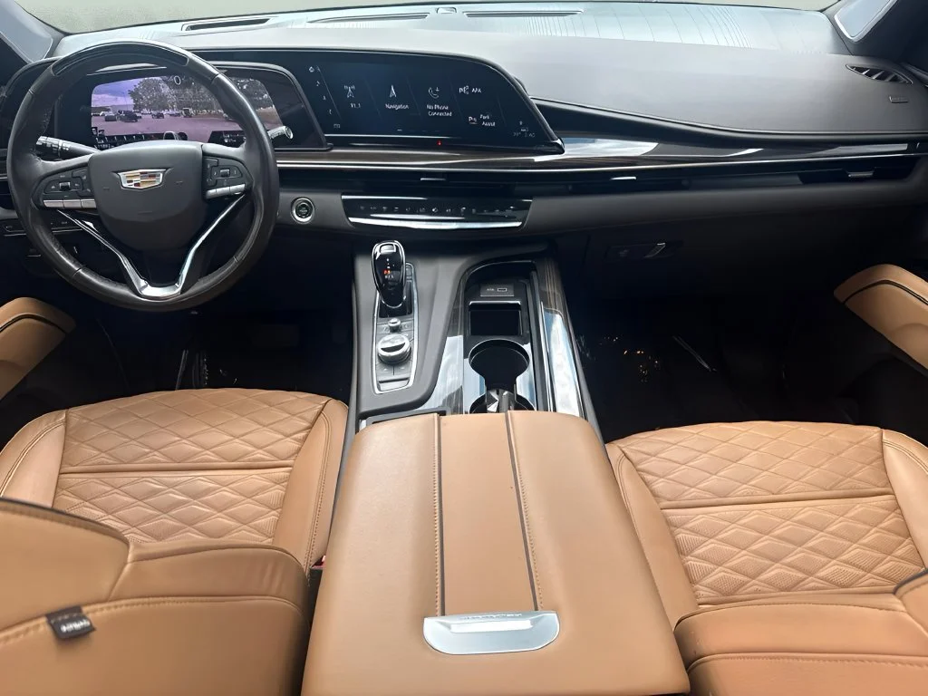 Used 2024 Galactic Gray Metallic Cadillac Sport image 17