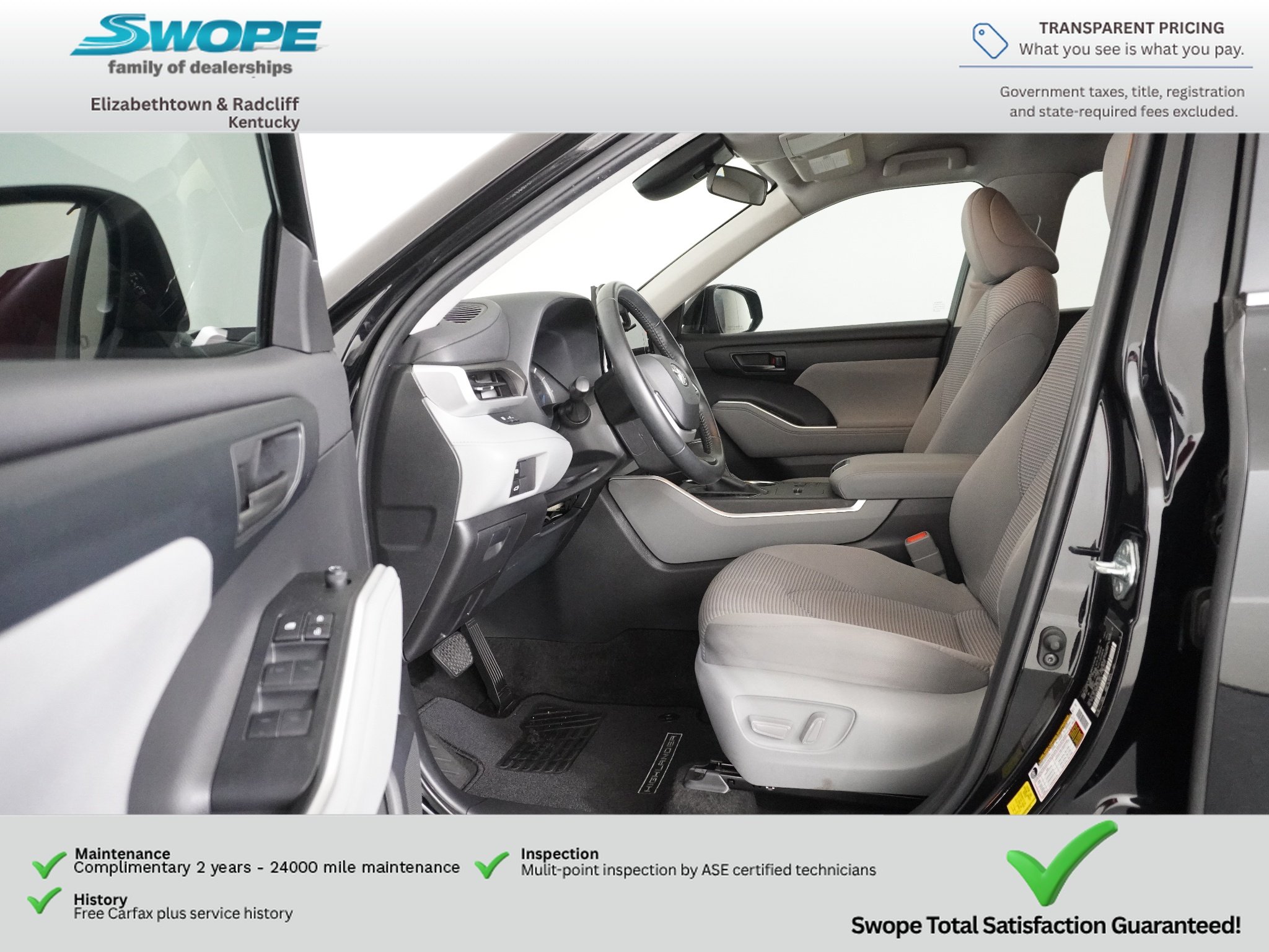 Used 2023 Midnight Black Metallic Toyota Hybrid LE image 13