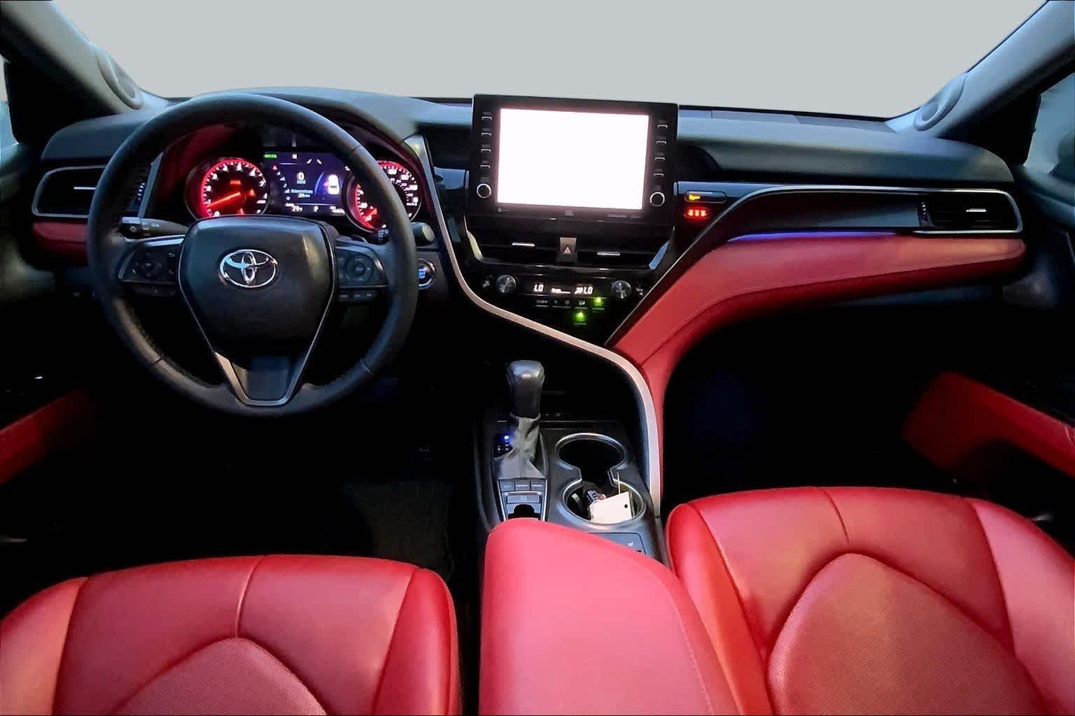 Used 2022 Midnight Black Metallic Toyota XSE image 14
