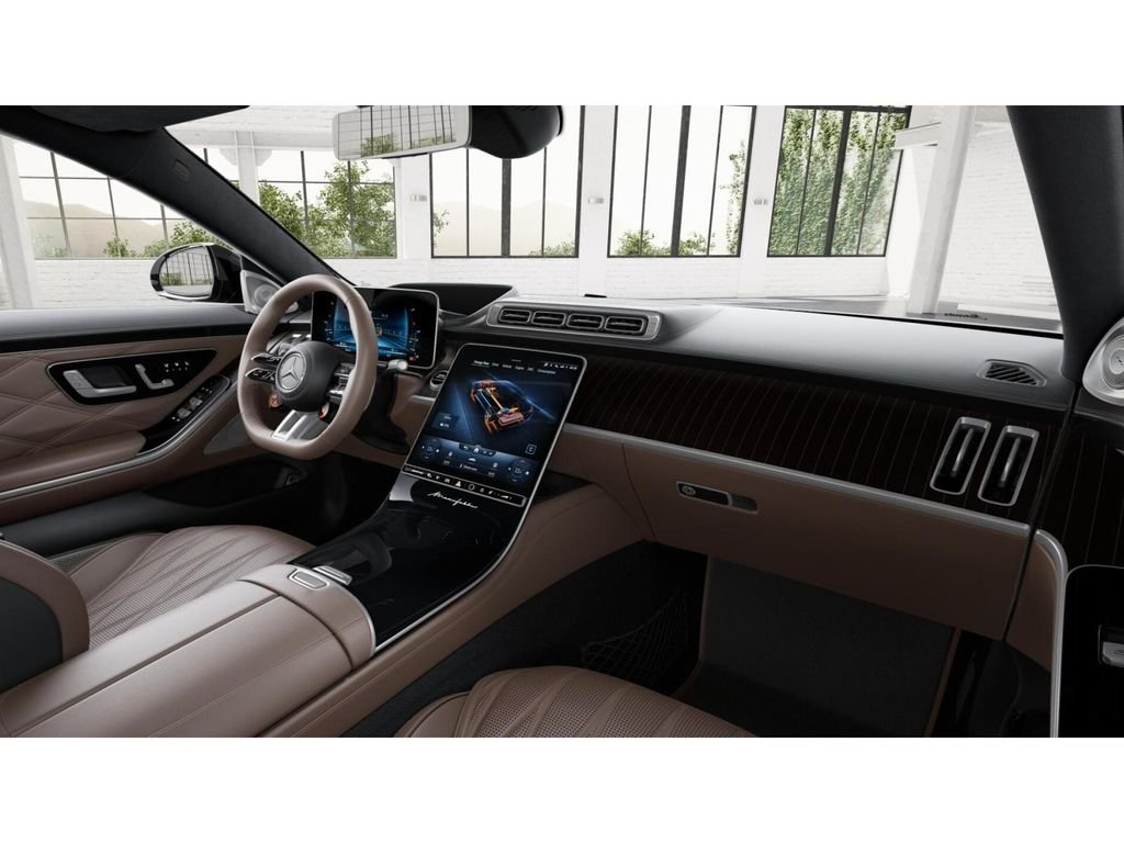 New 2026 MANUFAKTUR Moonlight White Metallic Mercedes-AMG S 63 E AMG® image 6