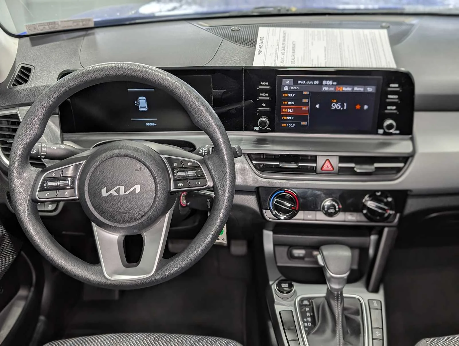 Certified Used 2024 Neptune Blue Kia LX image 5