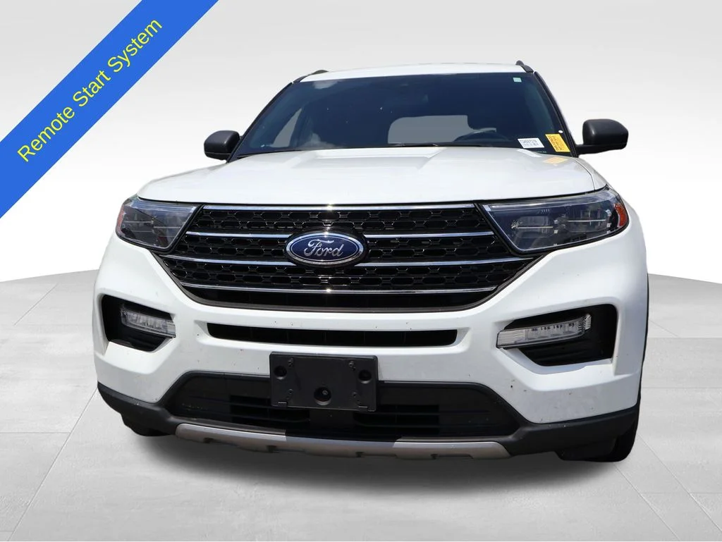 Used 2020 White Metallic Ford XLT image 6