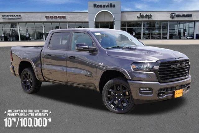 New 2026 Granite Crystal Metallic Clear-Coat Exterior Paint RAM Laramie image 1