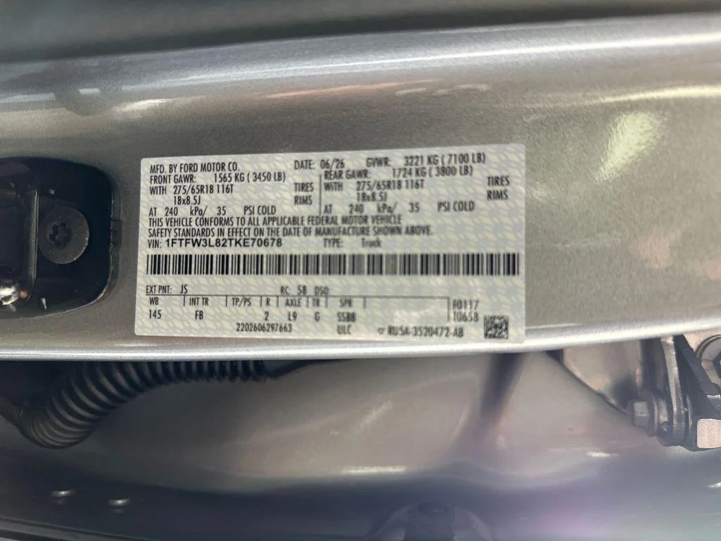 New 2026 Iconic Silver Metallic Ford XLT image 11